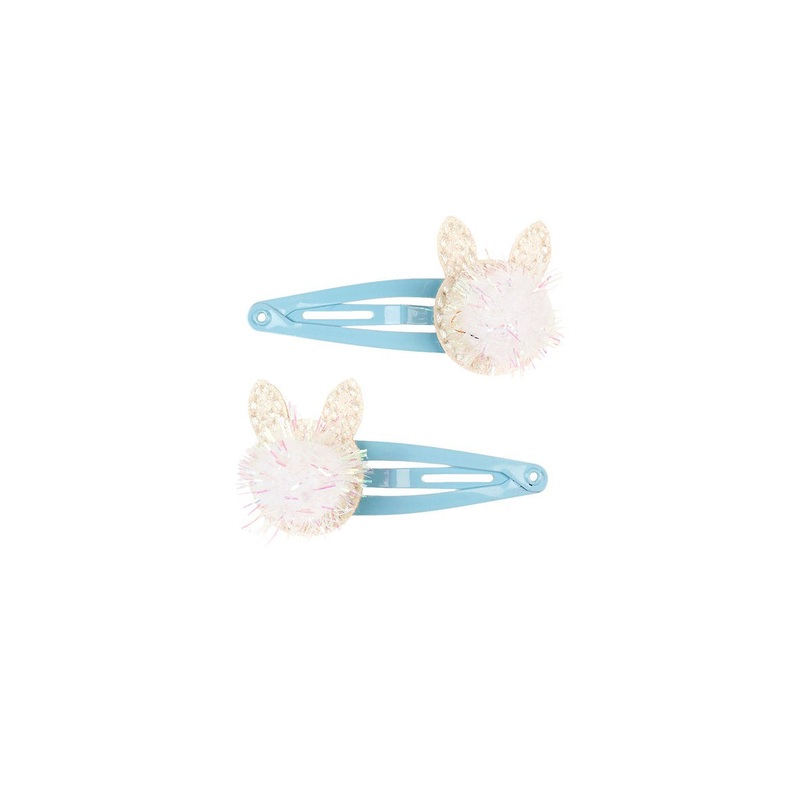Souza Hair Clips Rabbit (2 Pcs/Card, 1 Card)