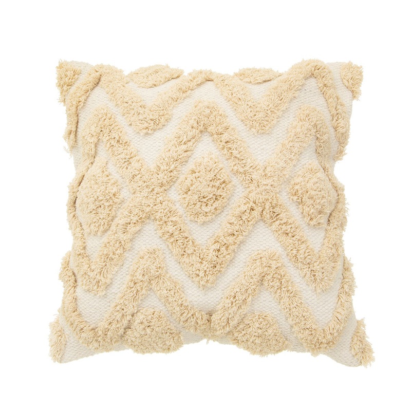 RJB Stone Blanca Tufted Diamond Cushion
