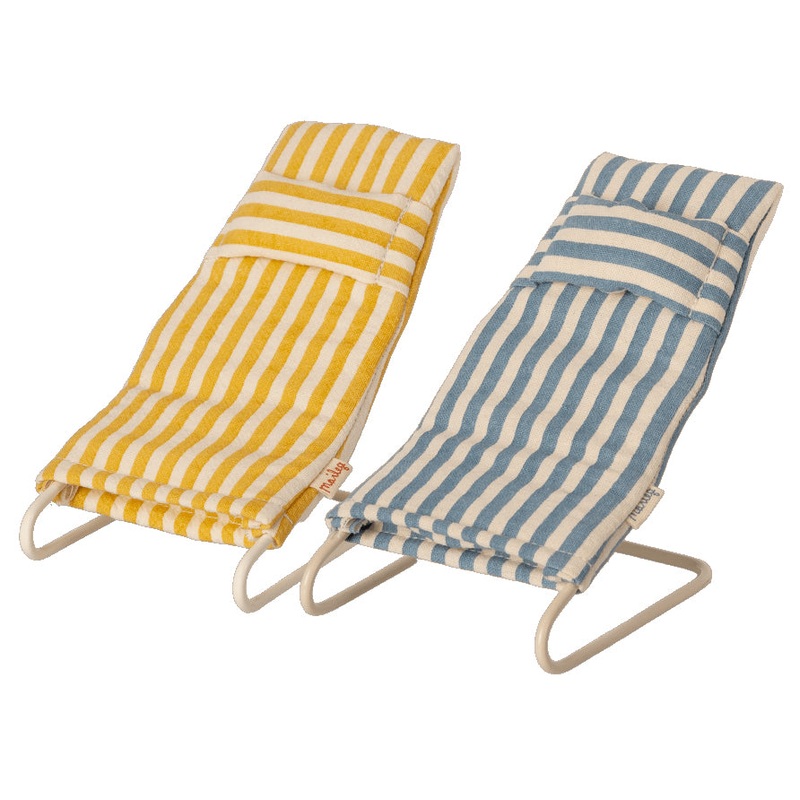 Maileg Beach Chair Set, Mouse