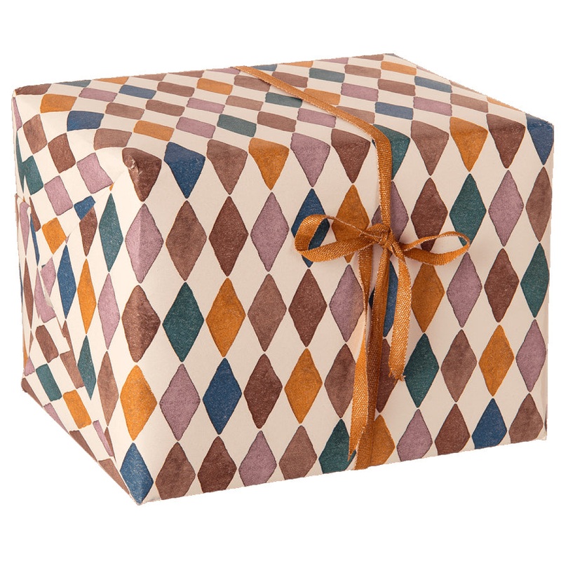 Maileg Giftwrap, Harlequin 10m