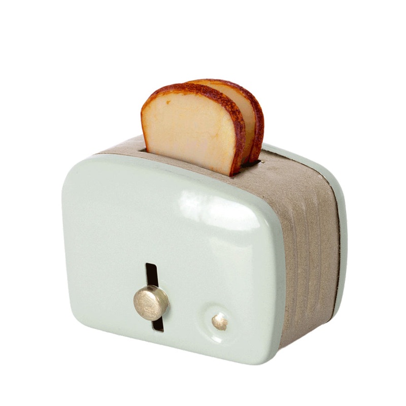 Maileg Miniature Toaster & Bread Mint