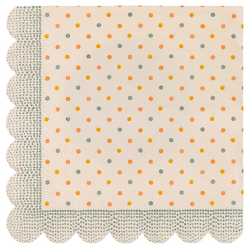 Maileg Napkin, Multi Dots