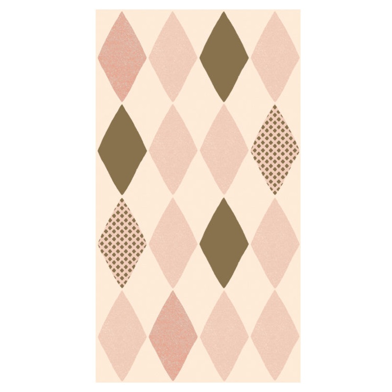 Maileg Napkins, Harlekin Rose