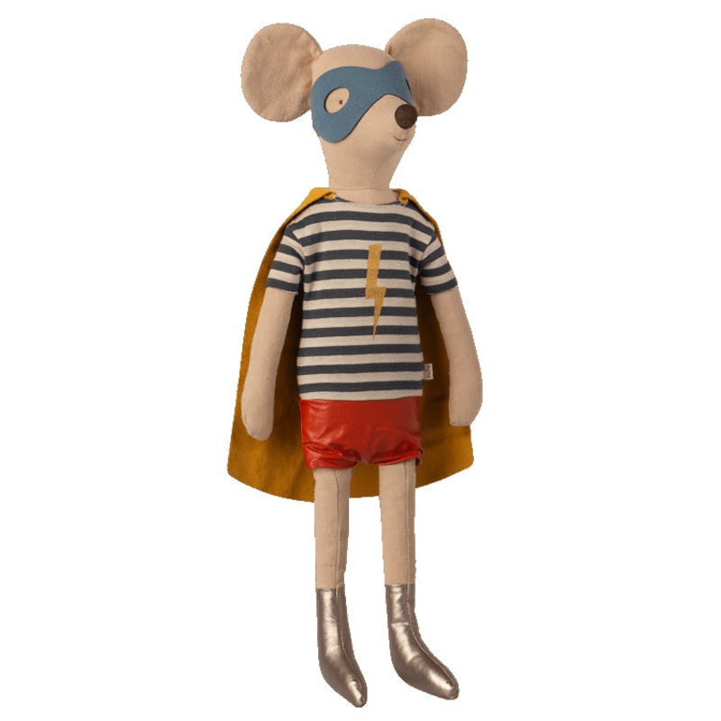 Maileg Super Hero Mouse, Maxi Boy