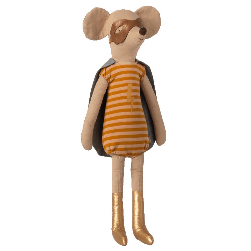 Maileg Super Hero Mouse, Maxi Girl
