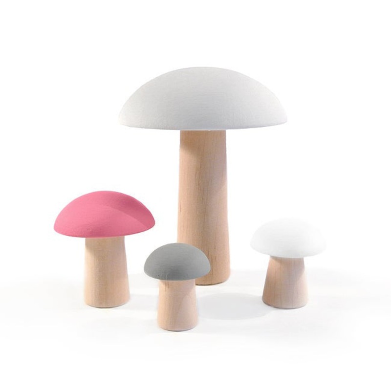 Briki Vroom Vroom Champignons De Paris - White / Pink / Green