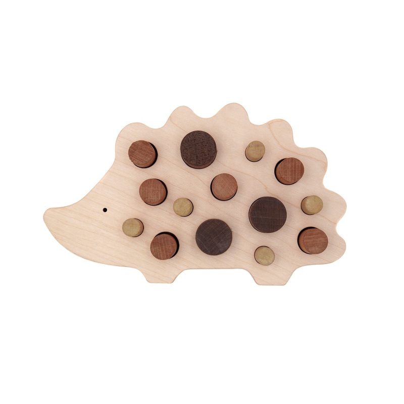 Briki Vroom Vroom Titi - Wooden Animal - Herisson