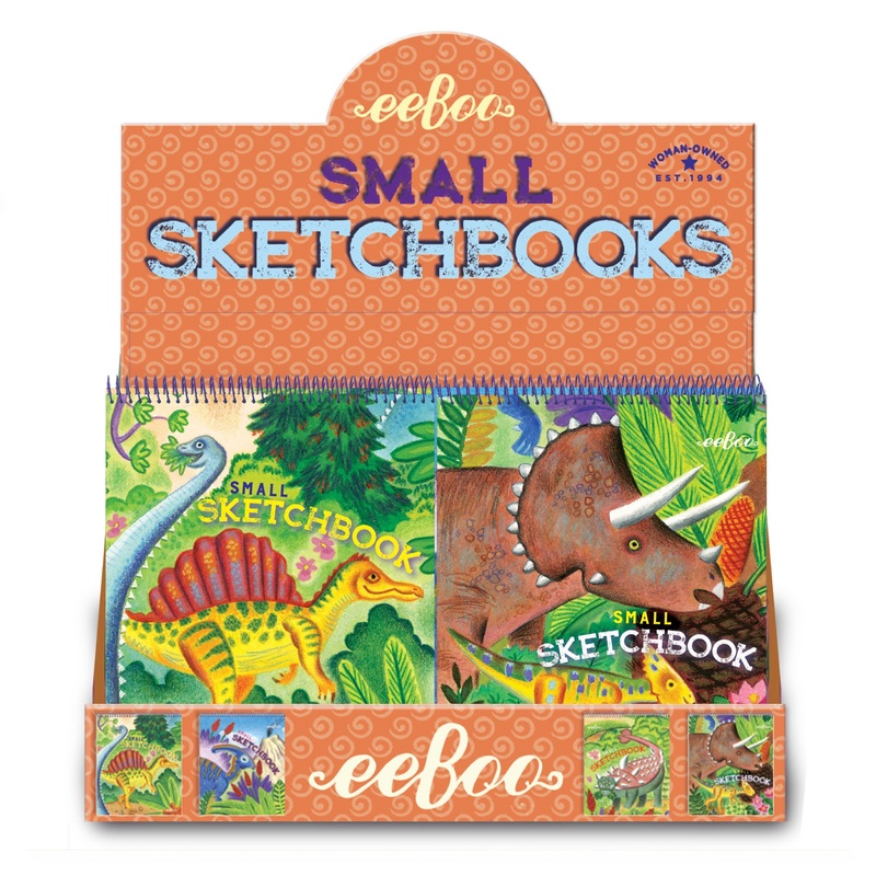 eeBoo Small Sketchbooks Dino (1pc)