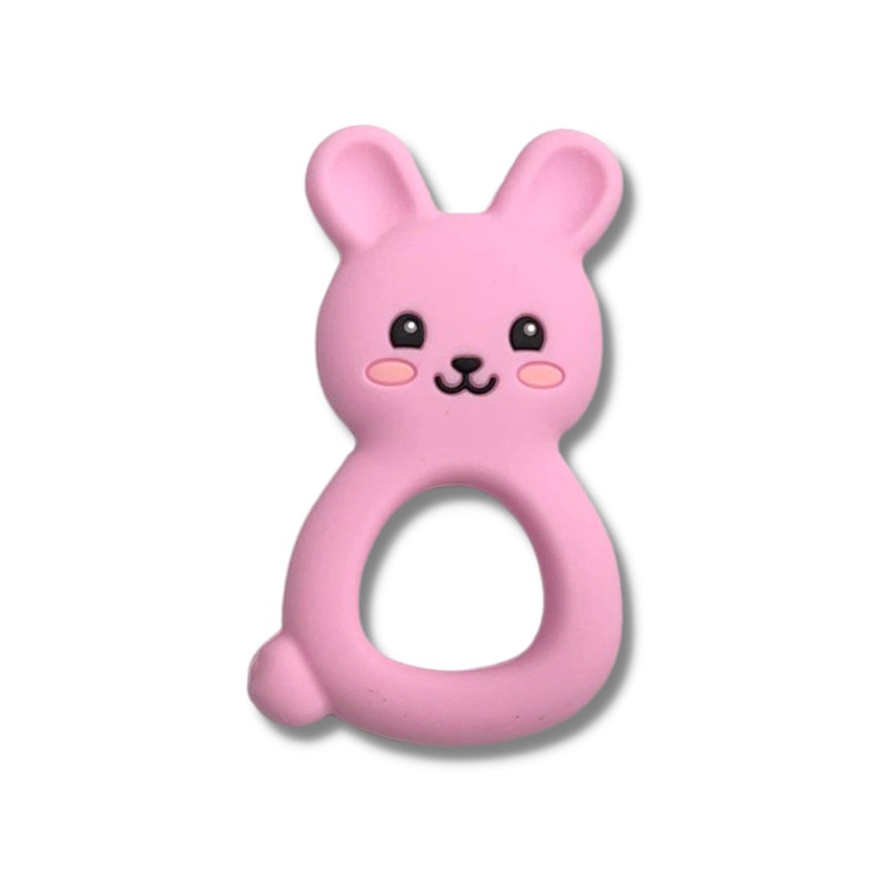 Jellystone Designs Bunny Teether - Pink