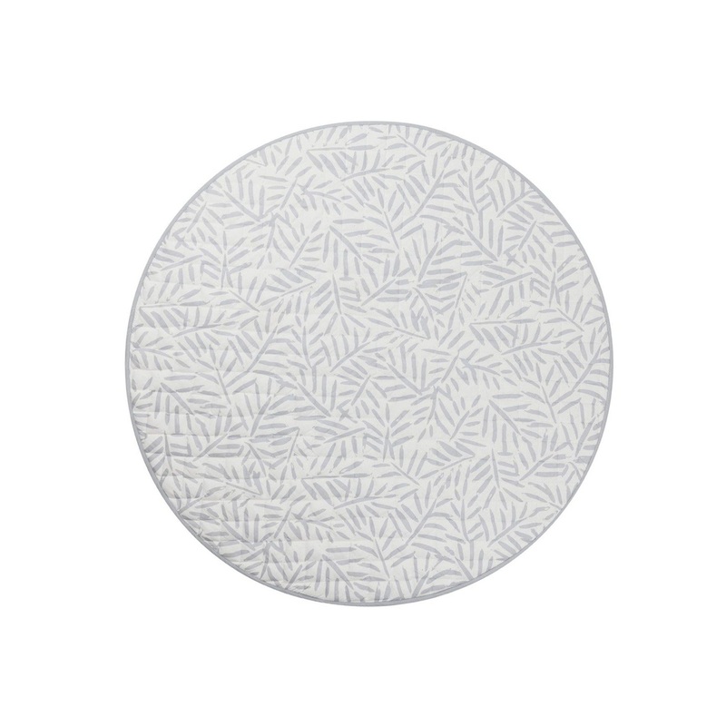 Toddlekind Luxe Diaper-Free Organic Cotton Mat - Stone - 123cm
