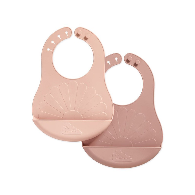 Cam Cam Copenhagen Flower Bibs Rose Mix 2 Pack