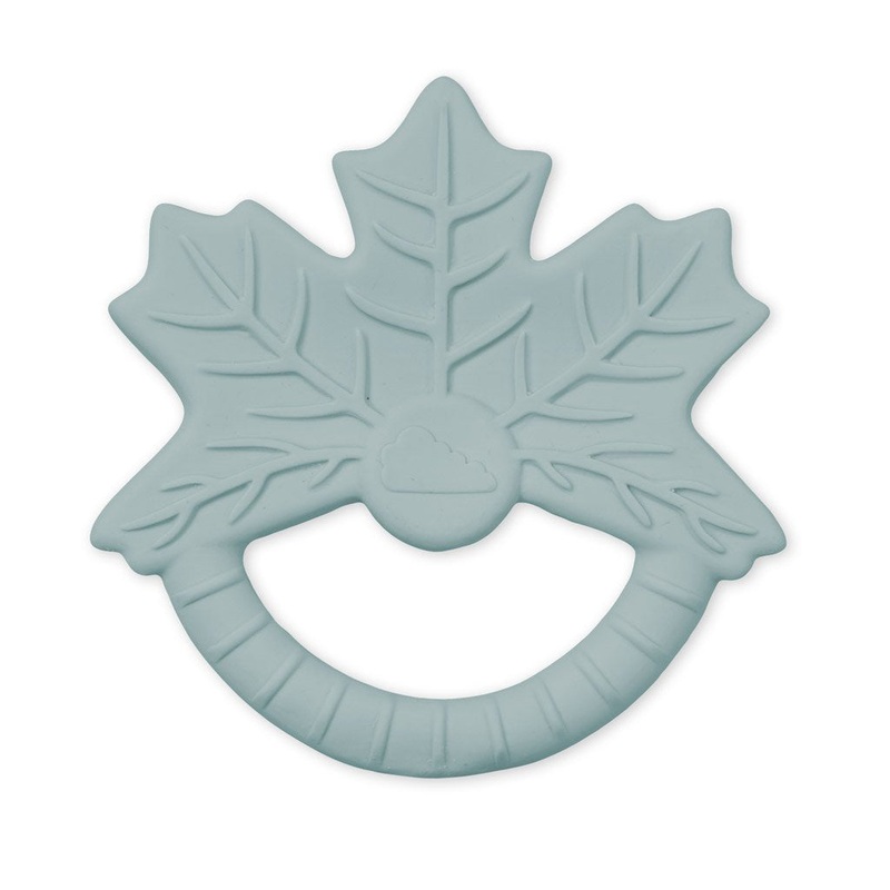Cam Cam Copenhagen Leaf Teether - Petroleum