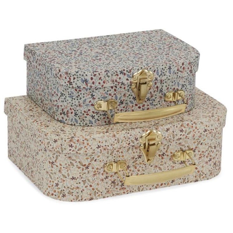 Konges Sljd 2 Pack Luggage Flowerfield Louloudi