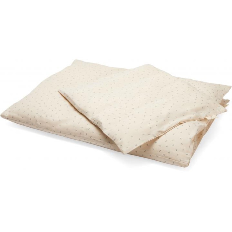 Konges Sljd Adult Bedding Petit Bisou Blue