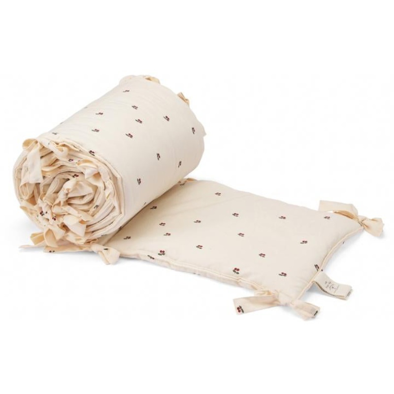 Konges Sljd Crib Bed Bumper Cherry