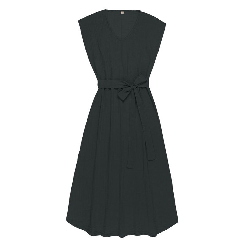 Numero 74 Artemis Long Dress Dark Grey