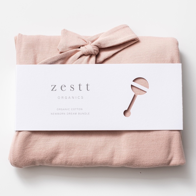 zestt Dream Newborn Bundle In Blush
