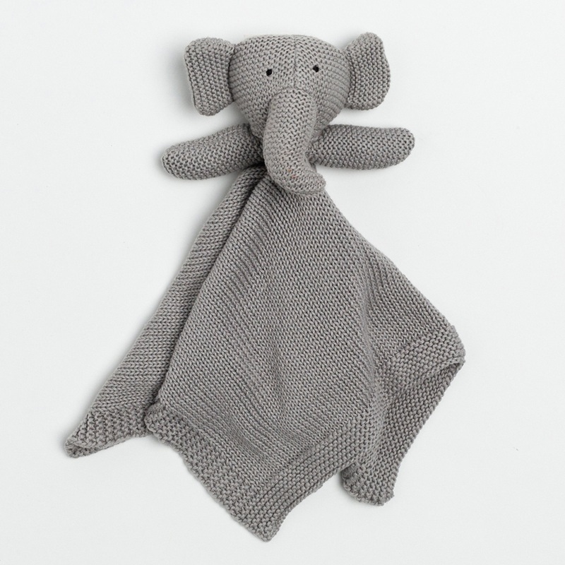 zestt Elephant Lovey Blanket
