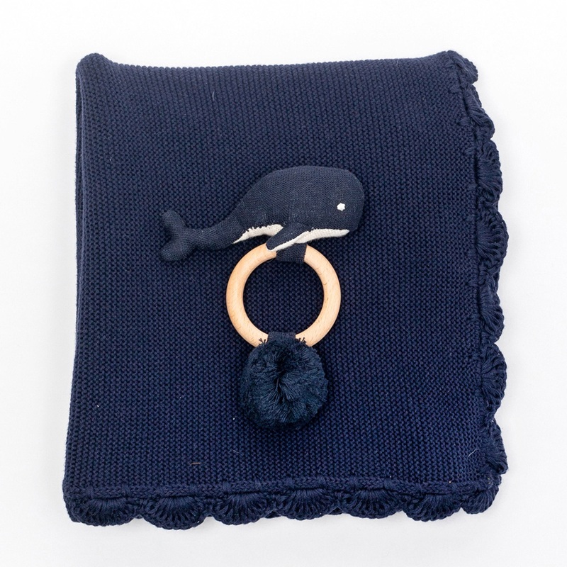 zestt Heirloom Baby Gift Set Navy