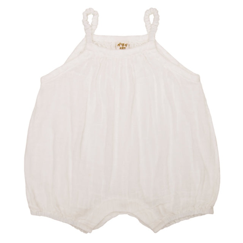 Numero 74 Organic Cotton Lolita Romper Natural