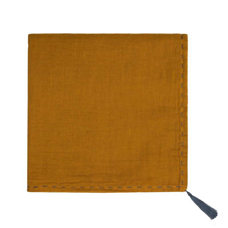 Numero 74 Organic Cotton Nana Swaddle Gold