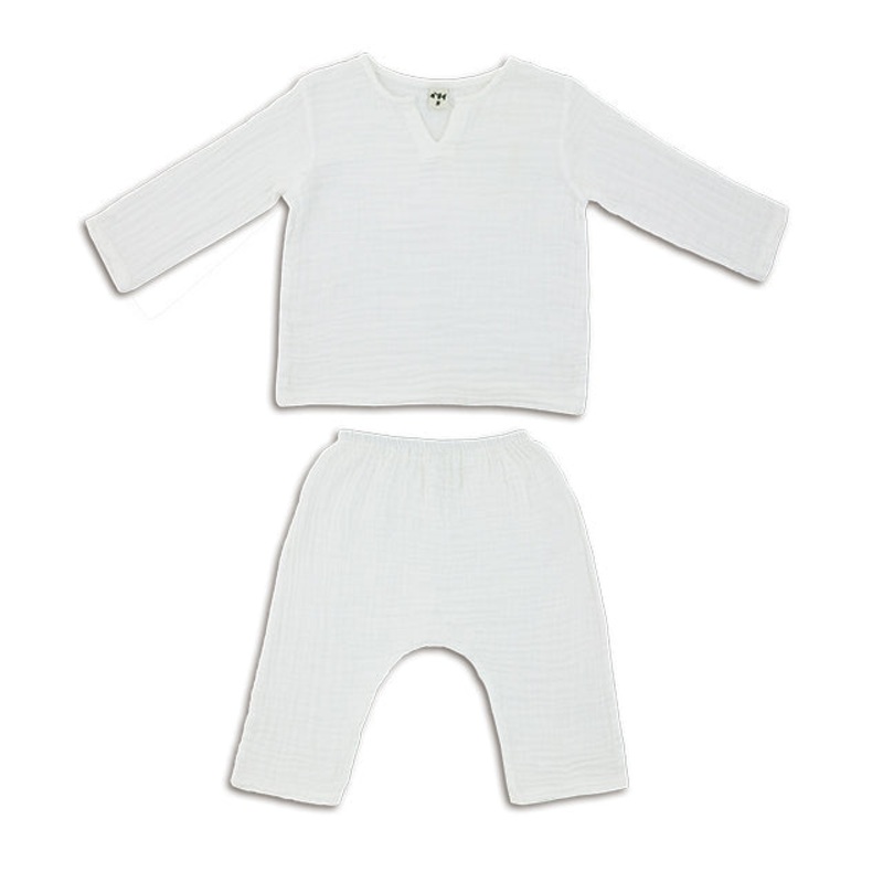 Numero 74 Organic Cotton Zac Suit White