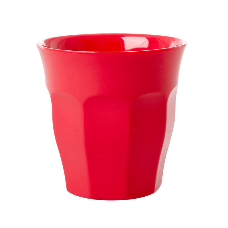 Rice DK Melamine Cup in Red Kiss - Medium