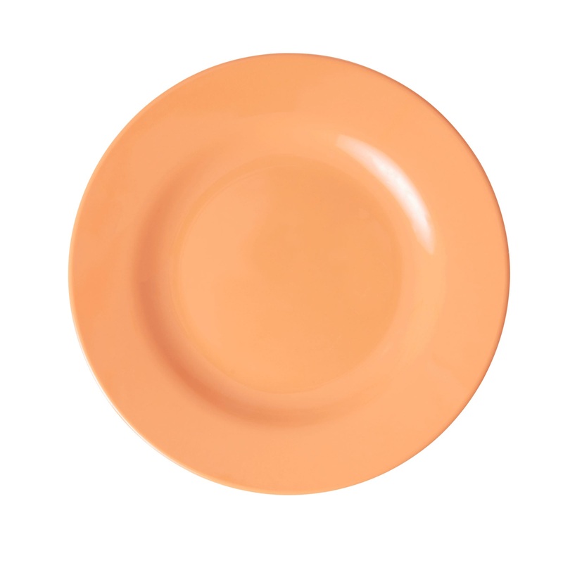 Rice DK Melamine Side Plate in Soft Apricot