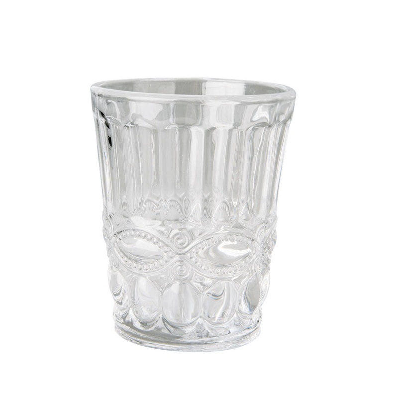 Rice DK American Glassware Tumbler In Clear Opaque