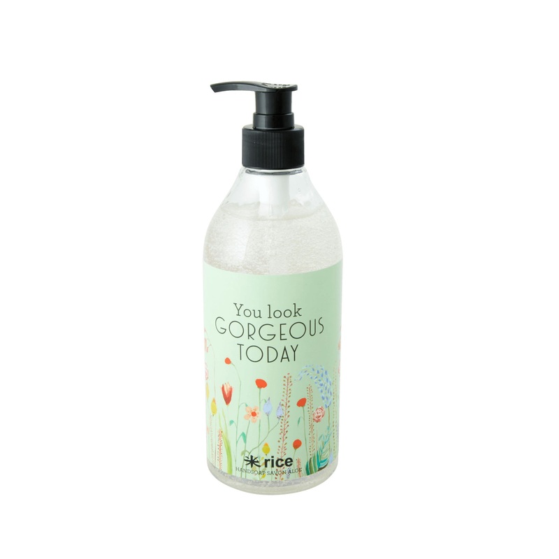 Rice DK Hand Soap with Aloe Scent - 'You Look Gorgeous Today' - 500 ml