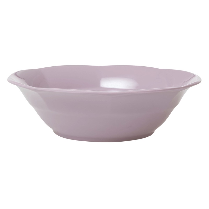 Rice DK Melamine Soup Bowl in Soft Lavender