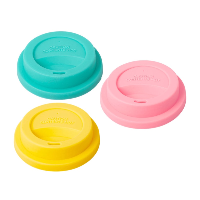 Rice DK Silicone Lid for Our Melamine Medium and Tall Cup in Dark Mint (1pc)