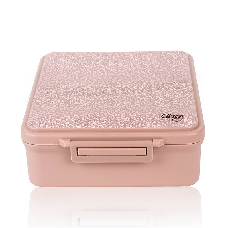 Citron Grand Lunchbox with Hot Food Jar - Leo - Blush Pink