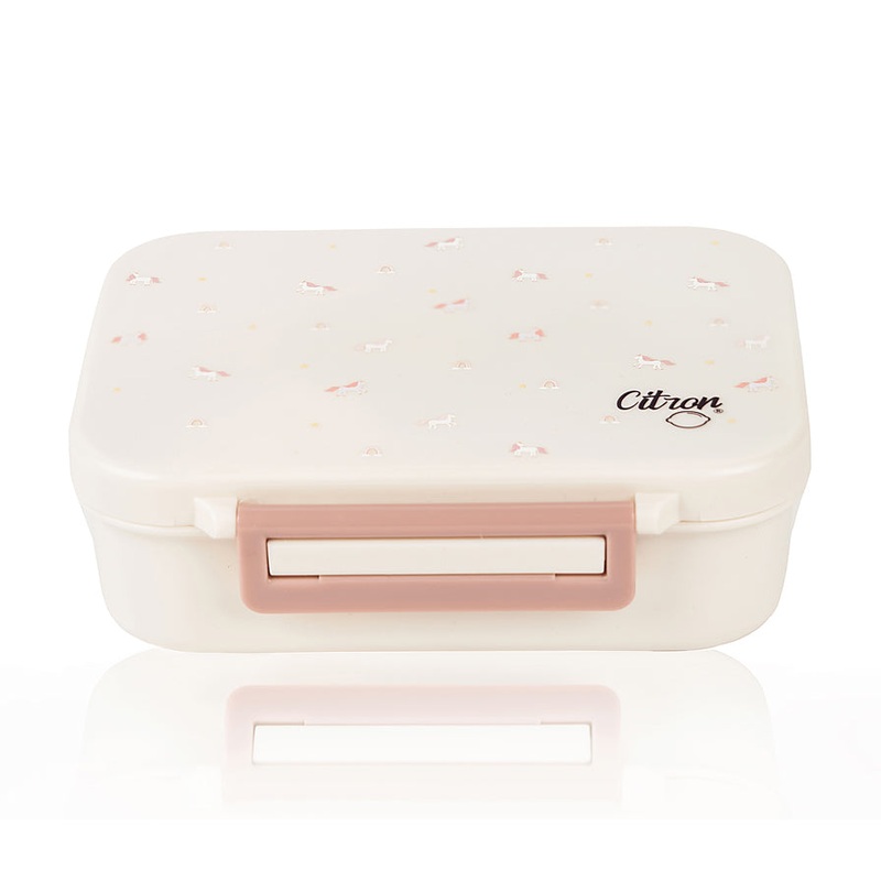 Citron Tritan Snack Box - Unicorn Cream