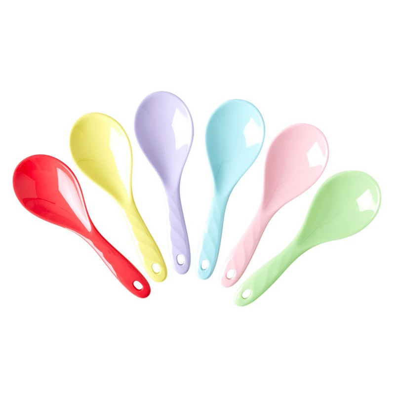 Rice DK Melamine Salad Spoon 'Yippie Yippie Yeah' Colors