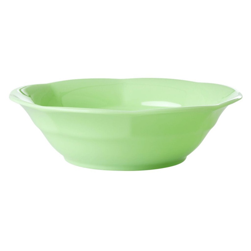Rice DK Melamine Soup Bowl in Neon Green
