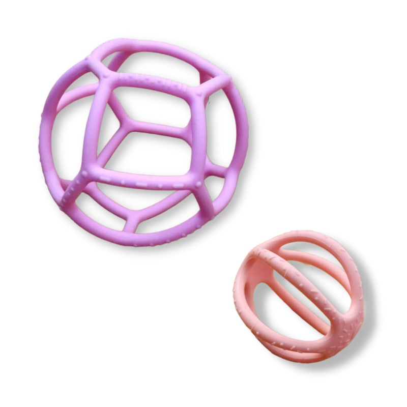 Jellystone Designs Sensory Ball and Fidget - Bubblegum and Peach