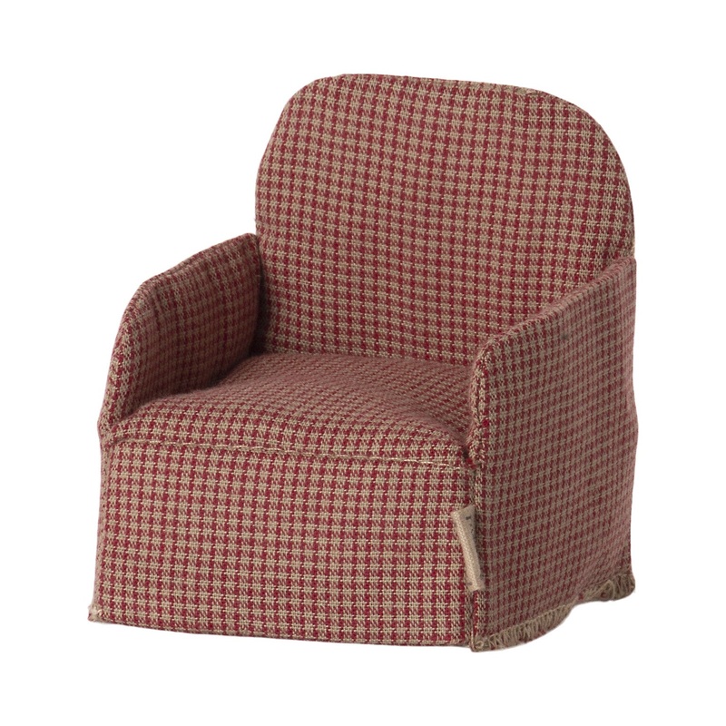 Maileg Chair, Mouse - Red
