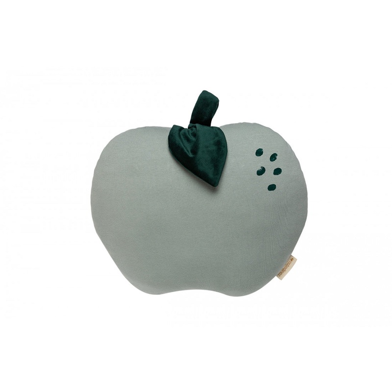 nobodinoz Apple Cushion Antique Green
