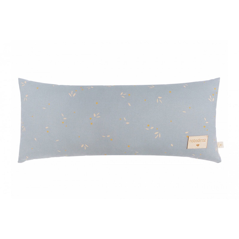 nobodinoz Hardy Long Cushion Gold Stella/ Willow Soft Blue