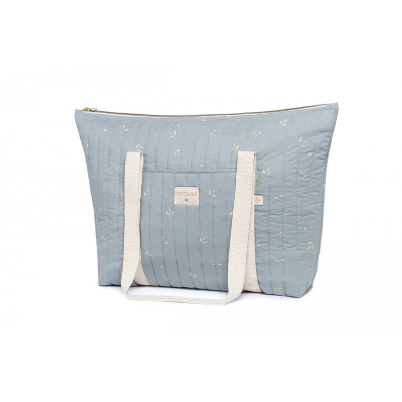 nobodinoz Paris Maternity Bag Willow Soft Blue
