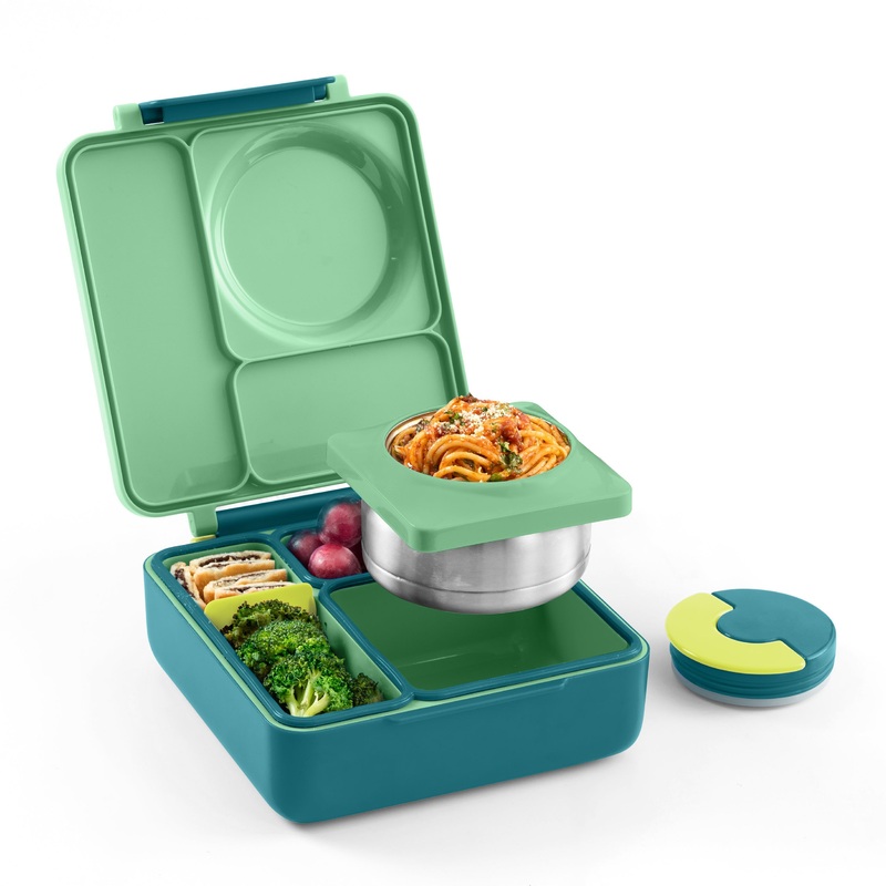 OmieBox Insulated Hot & Cold Bento Box V2 - Meadow