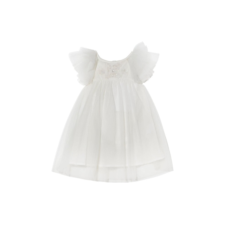 Tutu du Monde Bebe - Bon Vivant Tulle Dress Milk