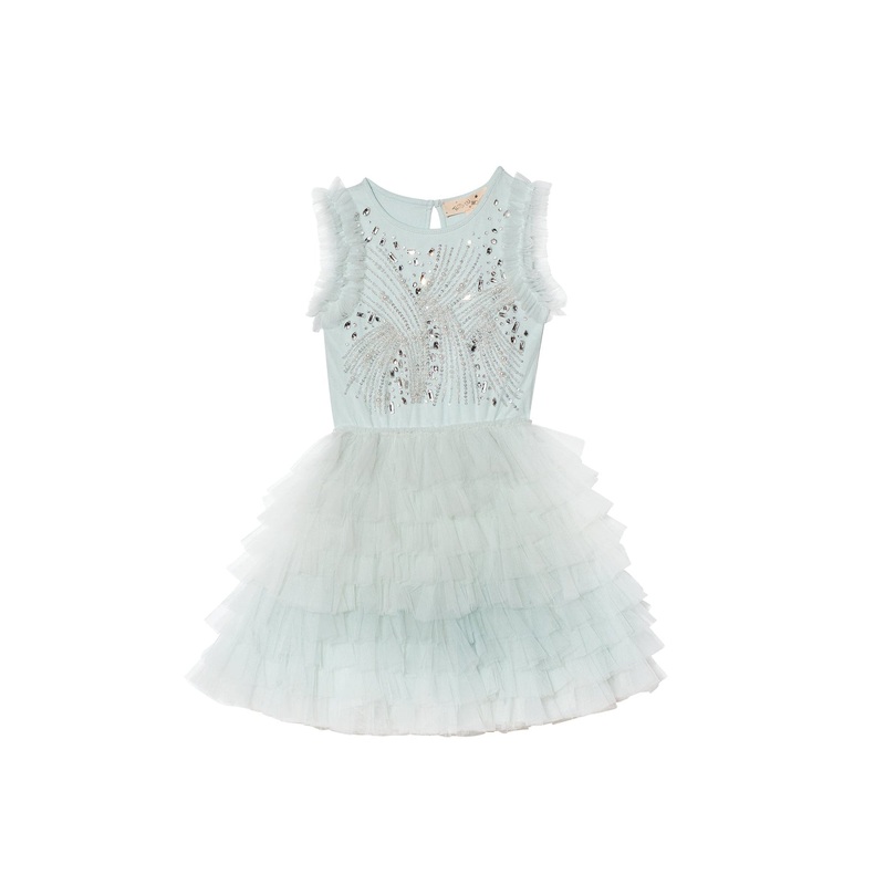 Tutu du Monde Star Cluster Tutu Dress Mystic Mint Mix