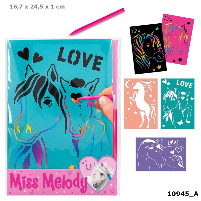 Depesche Miss Melody Rubb Off Card