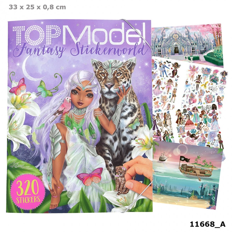 Depesche Topmodel Stickerworld Fantasy