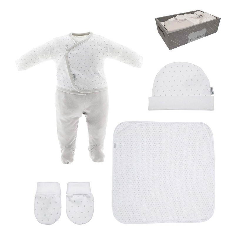 Cambrass 5pcs Set New Born 800 704. 1 - Liso Grey