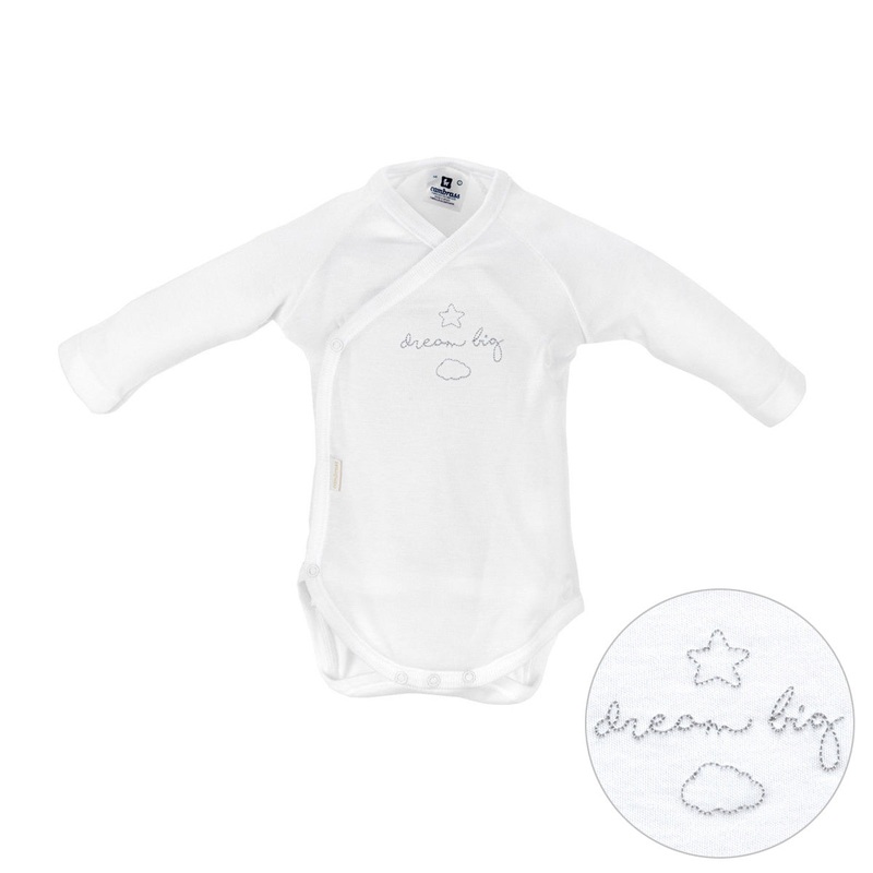 Cambrass Body Crossed Long Sleeve I. Big 20 Grey