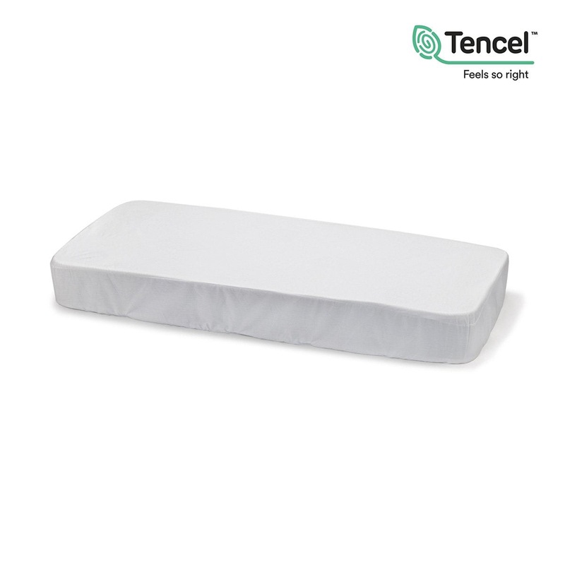 Cambrass Tencel Fitted Waterproof Sheet Grey 70x140cm