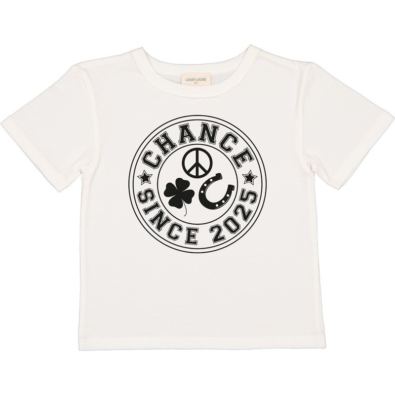 Louis Louise T-Shirt Tom Jersey Peace-Off White